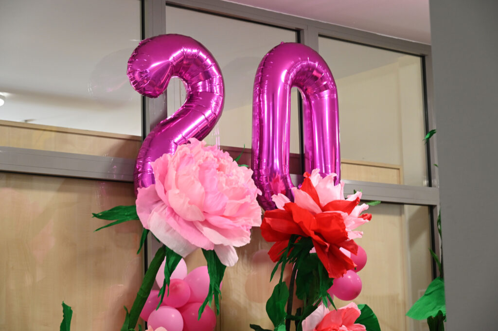 20 Jahre Marienheim - Dekoration