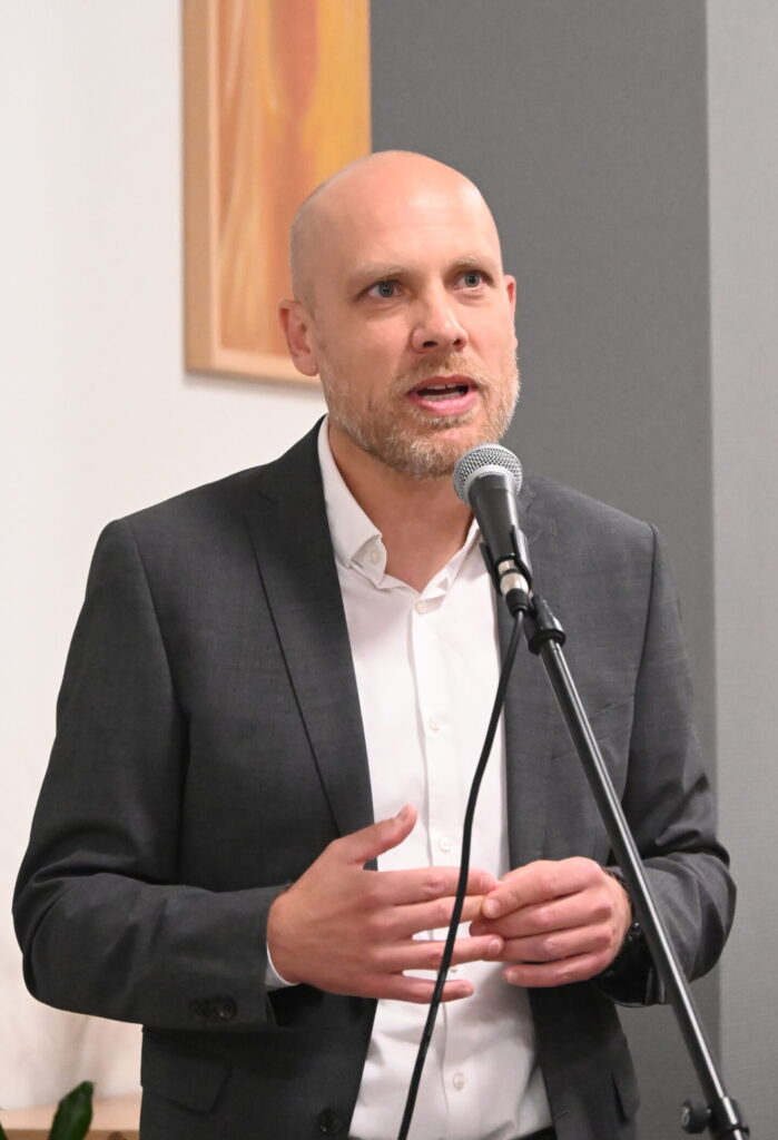 20 Jahre Marienheim - Georg Sperrle bei seiner Ansprache