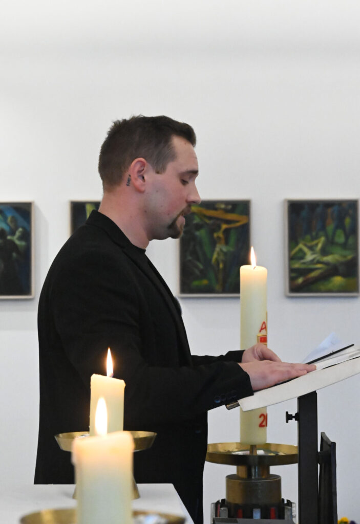 20 Jahre Marienheim - Siedler bei Ansprache